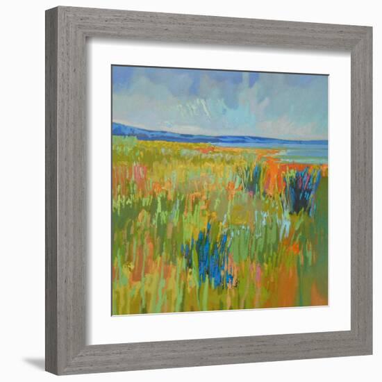 Lake Shore II-Jane Schmidt-Framed Art Print