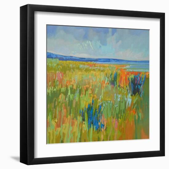 Lake Shore II-Jane Schmidt-Framed Art Print