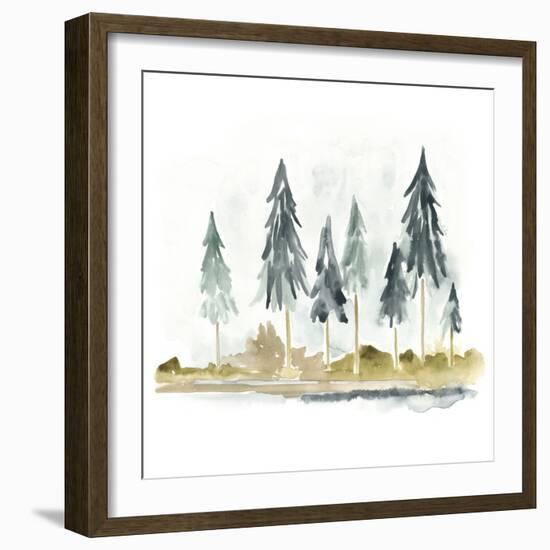 Lake Shore II-June Vess-Framed Art Print