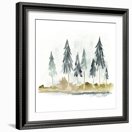 Lake Shore II-June Vess-Framed Art Print