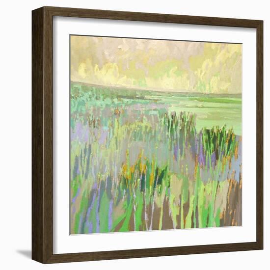 Lake Shore III-Jane Schmidt-Framed Art Print