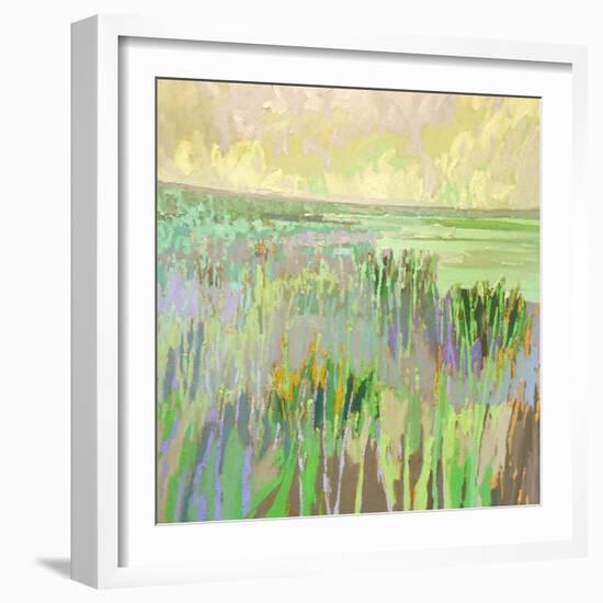 Lake Shore III-Jane Schmidt-Framed Art Print