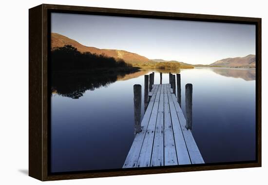 Lake Shore-Chris Simpson-Framed Stretched Canvas