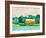 Lake Side-Ynon Mabat-Framed Art Print