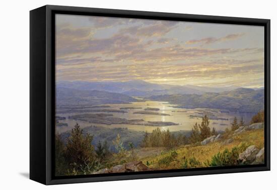 Lake Squam from Red Hill, 1874-William Trost Richards-Framed Premier Image Canvas