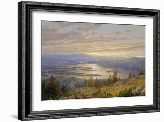 Lake Squam from Red Hill, 1874-William Trost Richards-Framed Giclee Print