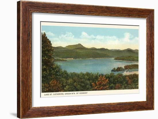 Lake St. Catherine, Vermont-null-Framed Art Print