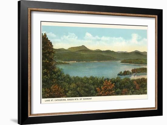 Lake St. Catherine, Vermont-null-Framed Art Print