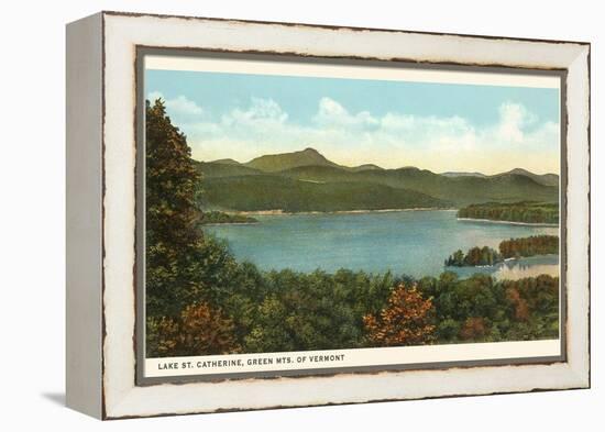 Lake St. Catherine, Vermont-null-Framed Stretched Canvas