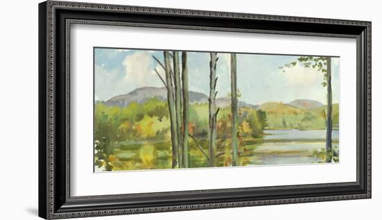 Lake Study (left)-Elissa Gore-Framed Art Print