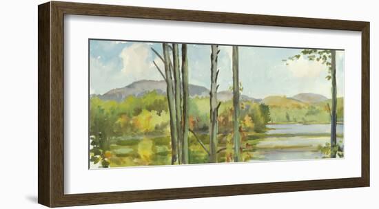 Lake Study (left)-Elissa Gore-Framed Art Print