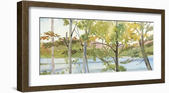 Lake Study (right)-Elissa Gore-Framed Art Print