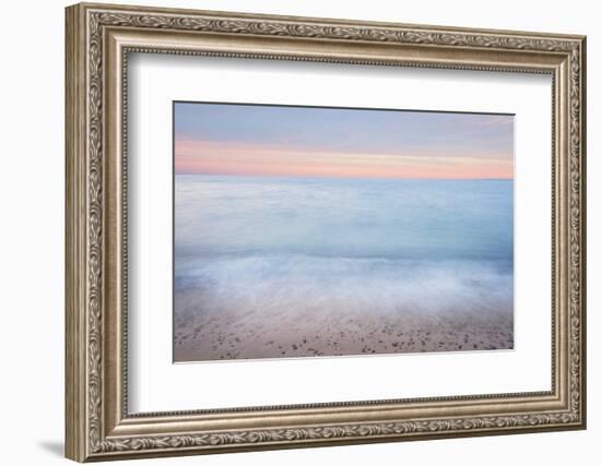 Lake Superior Beach II Sunset-Alan Majchrowicz-Framed Photographic Print