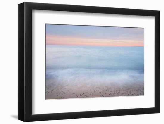 Lake Superior Beach II Sunset-Alan Majchrowicz-Framed Photographic Print
