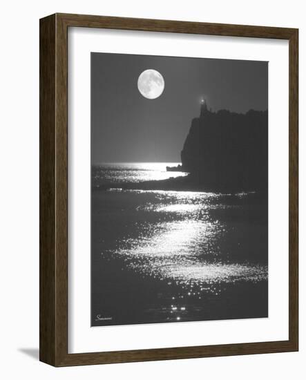 Lake Superior Lighthouse-Gordon Semmens-Framed Photographic Print