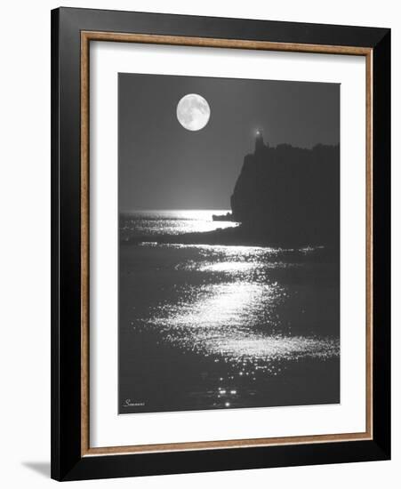 Lake Superior Lighthouse-Gordon Semmens-Framed Photographic Print