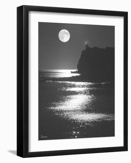 Lake Superior Lighthouse-Gordon Semmens-Framed Photographic Print