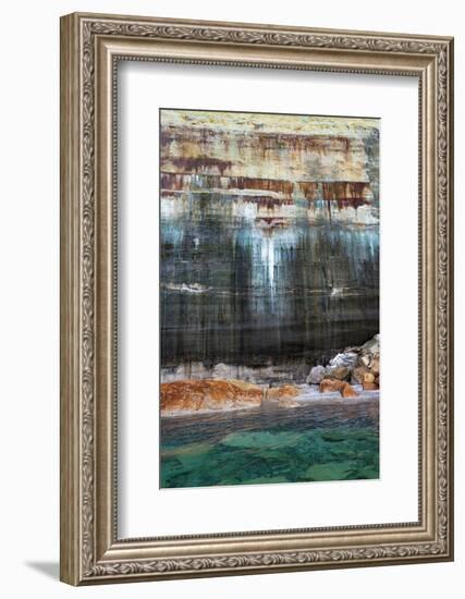 Lake Superior, Pictured Rocks National Lakeshore, Michigan-Judith Zimmerman-Framed Photographic Print