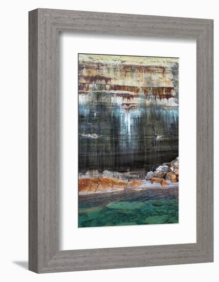 Lake Superior, Pictured Rocks National Lakeshore, Michigan-Judith Zimmerman-Framed Photographic Print