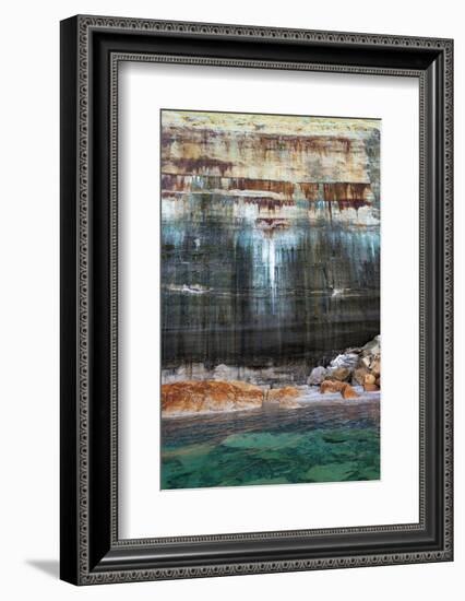 Lake Superior, Pictured Rocks National Lakeshore, Michigan-Judith Zimmerman-Framed Photographic Print