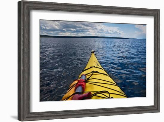 Lake Superior Sea Kayaking-Steve Gadomski-Framed Photographic Print