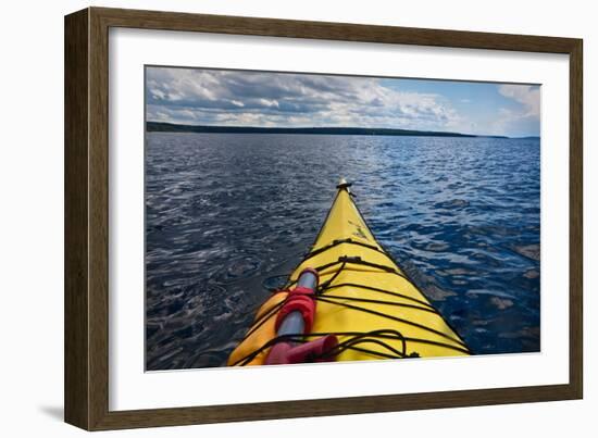 Lake Superior Sea Kayaking-Steve Gadomski-Framed Photographic Print