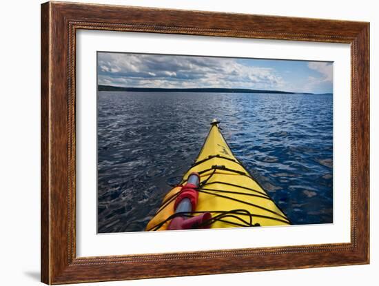 Lake Superior Sea Kayaking-Steve Gadomski-Framed Photographic Print