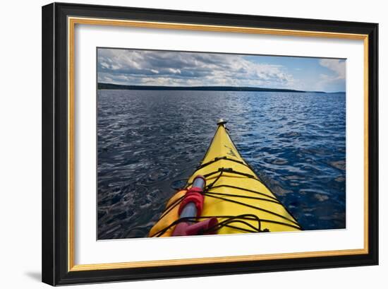 Lake Superior Sea Kayaking-Steve Gadomski-Framed Photographic Print