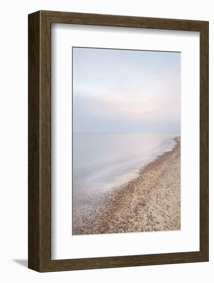 Lake Superior seen from beach at Whitefish Point, Upper Peninsula, Michigan-Alan Majchrowicz-Framed Photographic Print