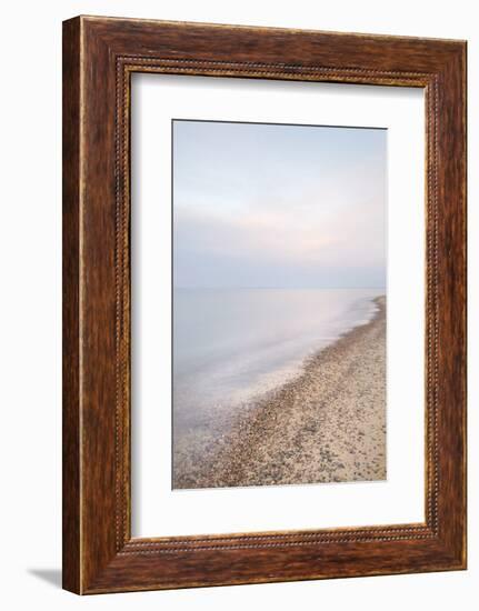 Lake Superior seen from beach at Whitefish Point, Upper Peninsula, Michigan-Alan Majchrowicz-Framed Photographic Print