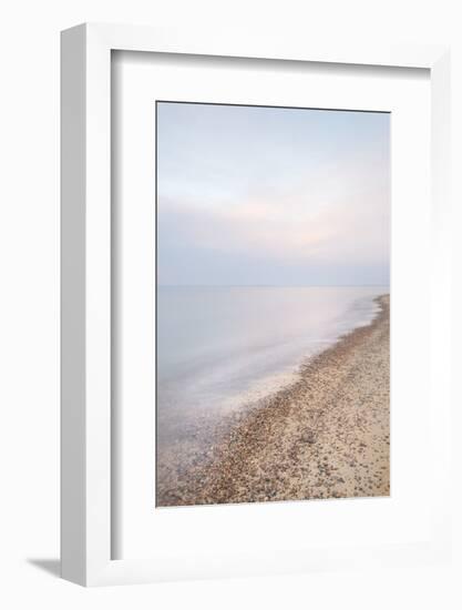 Lake Superior seen from beach at Whitefish Point, Upper Peninsula, Michigan-Alan Majchrowicz-Framed Photographic Print