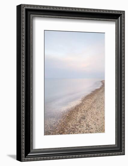 Lake Superior seen from beach at Whitefish Point, Upper Peninsula, Michigan-Alan Majchrowicz-Framed Photographic Print