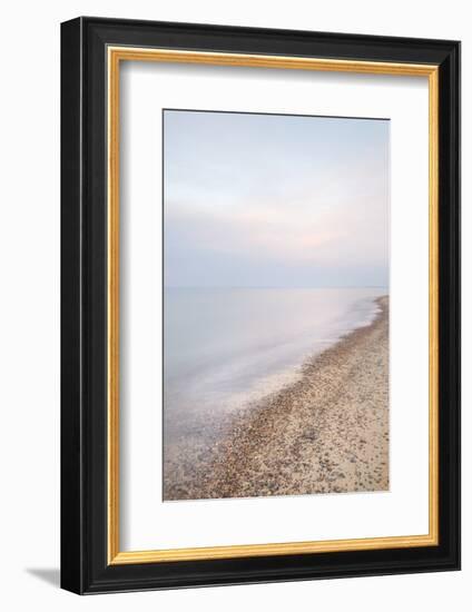 Lake Superior seen from beach at Whitefish Point, Upper Peninsula, Michigan-Alan Majchrowicz-Framed Photographic Print