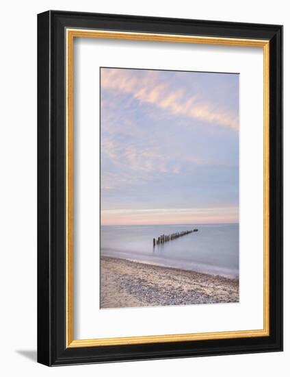 Lake Superior seen from beach at Whitefish Point, Upper Peninsula, Michigan-Alan Majchrowicz-Framed Photographic Print