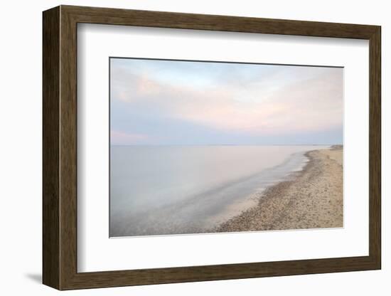 Lake Superior seen from beach at Whitefish Point, Upper Peninsula, Michigan-Alan Majchrowicz-Framed Photographic Print