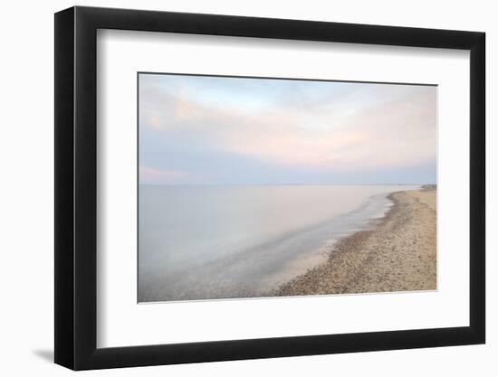 Lake Superior seen from beach at Whitefish Point, Upper Peninsula, Michigan-Alan Majchrowicz-Framed Photographic Print