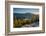 Lake surrounded by mountains, Heart Lake, Algonquin Peak, Adirondack Mountains State Park, New Y...-null-Framed Photographic Print