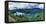 Lake surrounded by trees, Emerald Lake, Yukon, Canada-Panoramic Images-Framed Premier Image Canvas