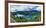 Lake surrounded by trees, Emerald Lake, Yukon, Canada-Panoramic Images-Framed Photographic Print