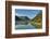 Lake Sylvanstein, Germany in Fall with Reflections-Sheila Haddad-Framed Photographic Print