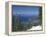 Lake Tahoe and Town on California and Nevada State Line, USA-Adam Swaine-Framed Premier Image Canvas