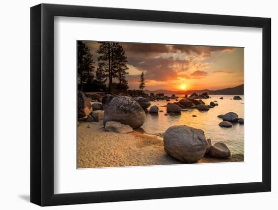 Lake Tahoe at Sunset-topseller-Framed Photographic Print