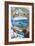 Lake Tahoe, CA Summer Views-Lantern Press-Framed Art Print