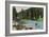 Lake Tahoe, California - Truckee River Near Tahoe Tavern Scene-Lantern Press-Framed Art Print