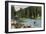 Lake Tahoe, California - Truckee River Near Tahoe Tavern Scene-Lantern Press-Framed Art Print