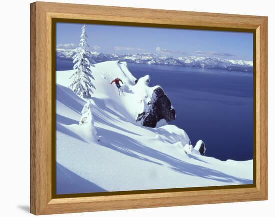 Lake Tahoe, California, USA-null-Framed Premier Image Canvas