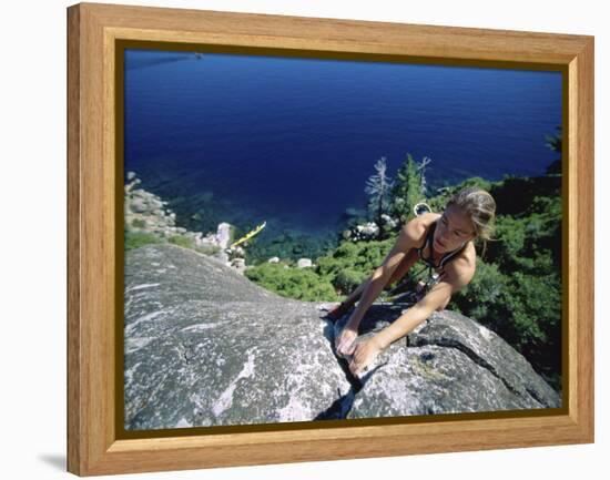 Lake Tahoe, California, USA-null-Framed Premier Image Canvas