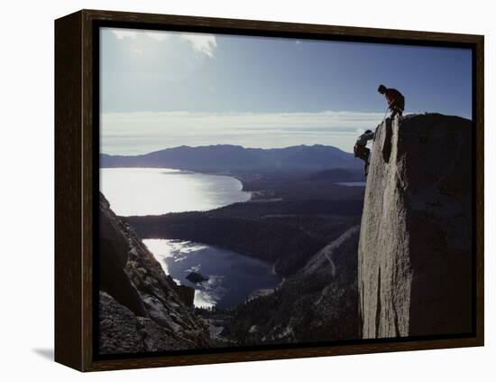 Lake Tahoe, California, USA-null-Framed Premier Image Canvas