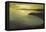 Lake Tahoe Dusk-Sheila Finch-Framed Stretched Canvas