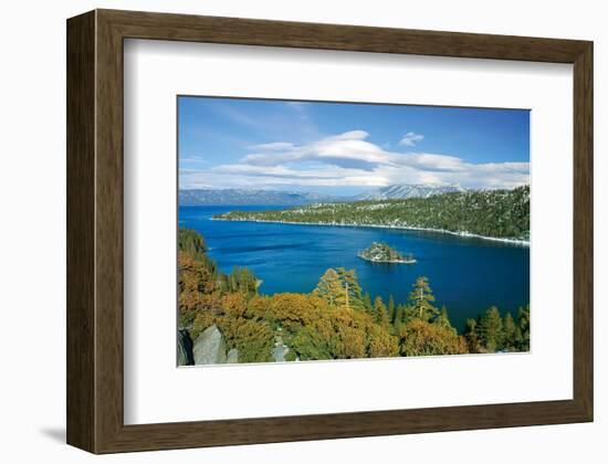 Lake Tahoe - Emerald Bay Calif-null-Framed Art Print